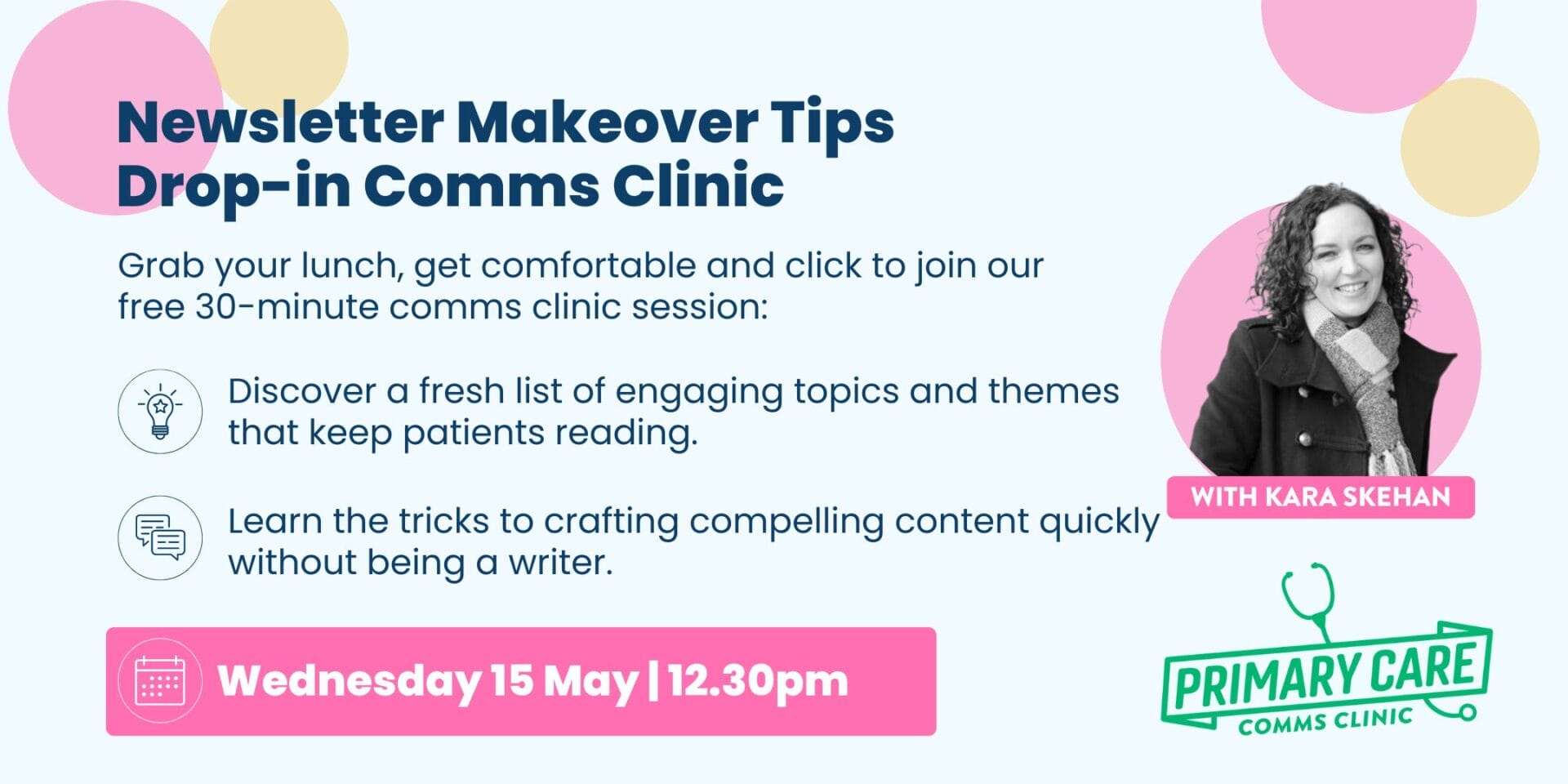 Drop-in Comms Clinic: Newsletter Makeover Tips